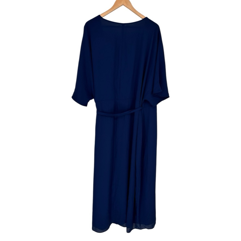 Standards & Practices Olivia Kimono-Sleeve Maxi Wrap Dress size 3X NWT - Picture 8 of 13